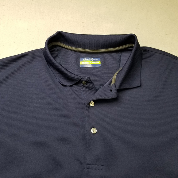 Ben Hogan Performance Polo Shirt Men Size 2XL Blue Golf Short Sleeve - Picture 2 of 8